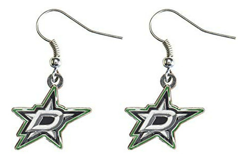 Pendientes Nhl Logo Para Mujeres.