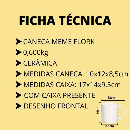 caneca personalizada bento bentô meme memes divertida flork