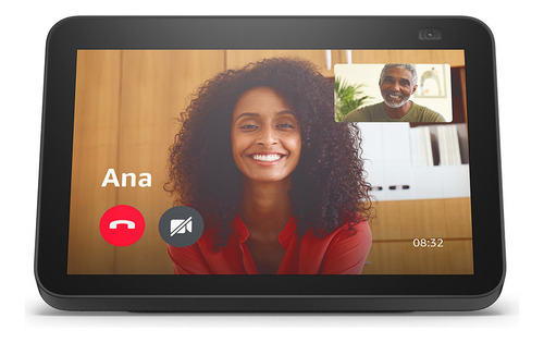 Bocina Inteligente Con Pantalla Alexa Echoshow 8 2da Gen Nga
