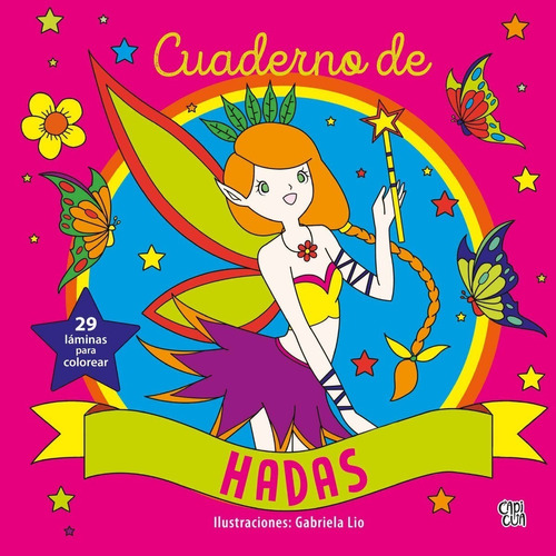 Cuaderno De Hadas - V&r - Libro Para Colorear