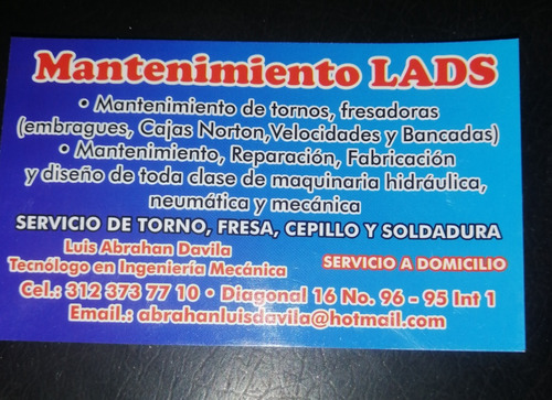 Venta De Tornos Y Fresadoras 