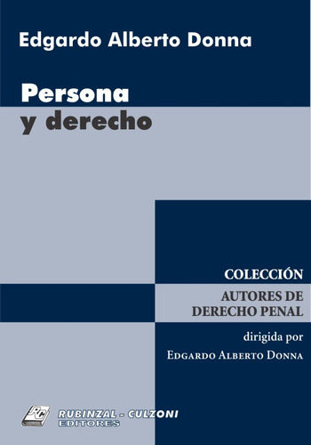 Persona Y Derecho Donna