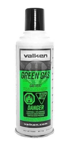 Green Gas Valken Siliconado Made In Usa 8oz Airsoft Pistola