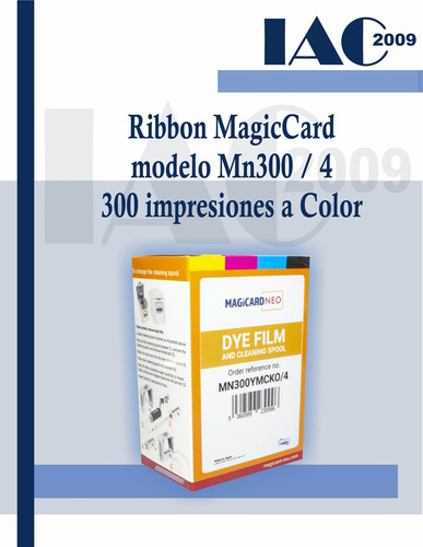 Ribbon O Cinta Color Magicard Mn300/4 Neo