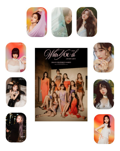 36 Photocards + 3 Pósters Twice I Got You - With Youth