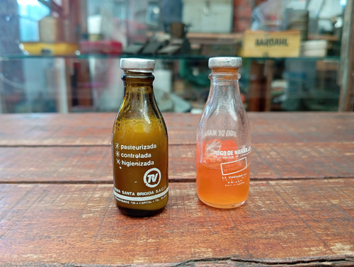 2 Botellitas Miniatura La Martona Santa Brigida Ref. 711 (Usado)