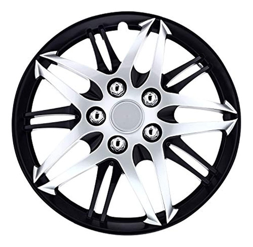 Piloto Wh54416cblz Universal Fit Chrome En Negro 16 Pulgadas