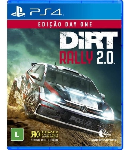 Dirt Rally 2.0 Ps4 Midia Fisica Novo 100% Portugues