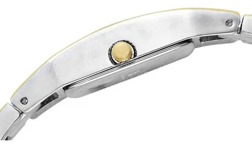 Reloj Mujer Anne Klein 10-6419svtt Cuarzo Pulso Plateado En