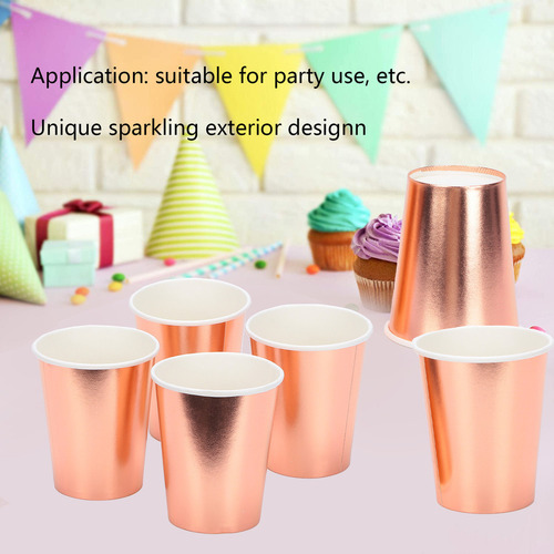 Vasos De Papel, 20 Unidades, Vasos Compostables Para Beber,