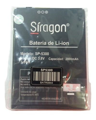 Bateria Telefono Siragon Sp 5300 Tienda Fisica