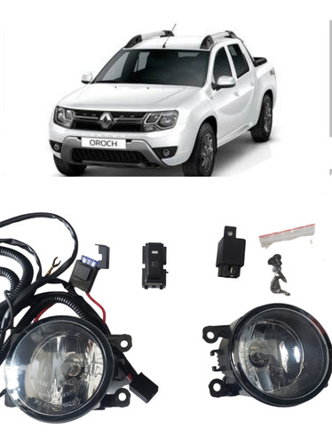 Kit De Faros Neblineros Renault Oroch 2015 2017 2020 2021