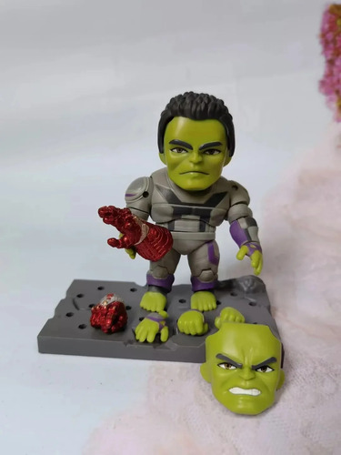 Figura De Acción De Pvc Marvel Avengers Endgame 1299 Hulk