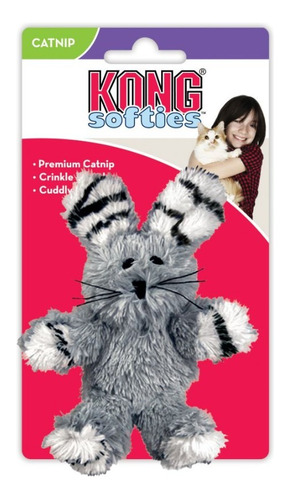 Kong Softies Fuzzy Bunny Juguete Gato