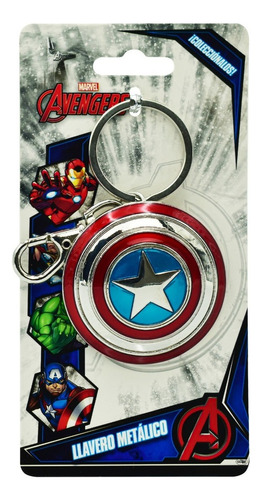 Marvel Avengers Escudo Capitan America Llavero Sfcomics