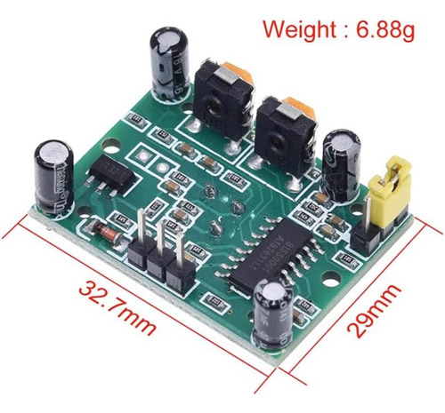 Módulo De Sensor De Movimiento Hc-sr501 Pir Para Arduino Ras