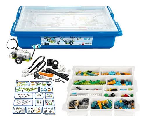 Kit completo Lego Education Wedo 2.0 Steam Education, 280 piezas