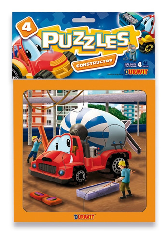 Puzzle Rompecabezas Constructor Duravit X 4 -  Lanús