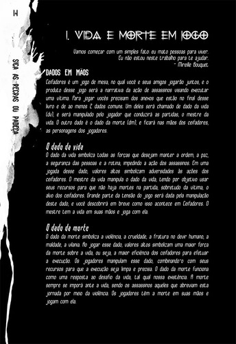 Ceifadores: um jogo narrativo sobre vida e morte, de Valpaços, Jorge. Editorial Avec Editora e Comércio de Livros Ltda., capa mole em português, 2020
