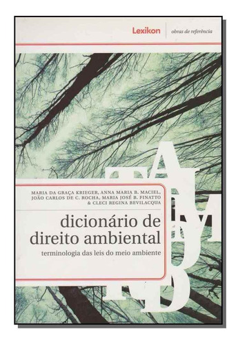 Dicionario De Direito Ambiental, De Vários. Editora Lexikon Em Português