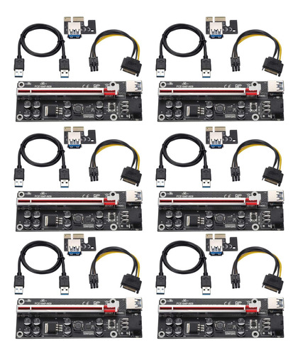 Tarjeta Elevadora Mzhou Pci-e 1x A 16x V009s-plus - Tarjeta 