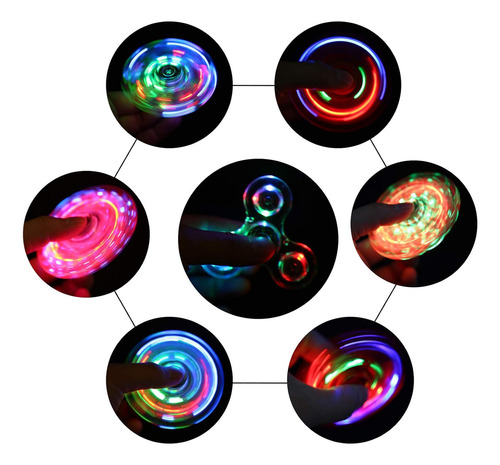 Los Fidget Spinners Led De Scione, Iluminan Los Juguetes Sen