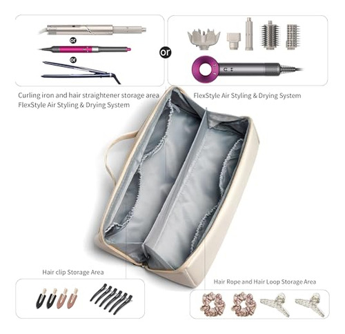 Estuche De Viaje Para Dyson Airwrap Styler Apertura Grande P