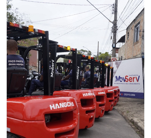 Baixamos O Preço! Empilhadiera Hangcha Triplex De 4,5m