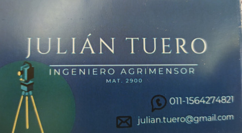 Agrimensor Tuero 