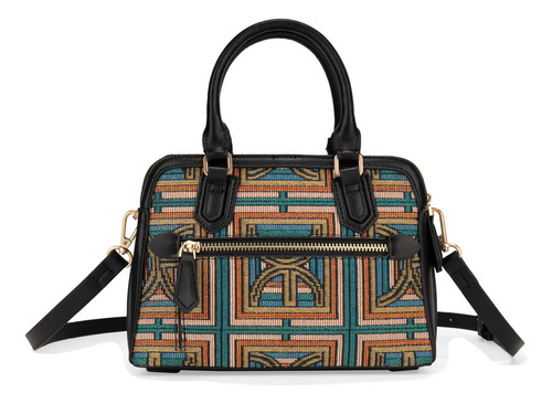 Bolsa Crossbody Cloe Tratmin Mediano Color Multicolor