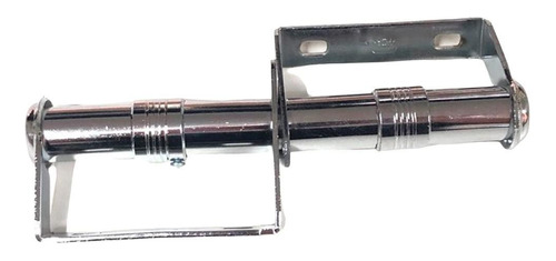 Puxador Vitro Cromado 80mm Punho Centro Janela Madeira