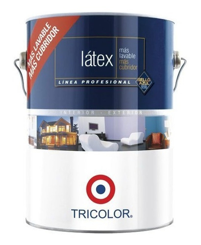 Latex Tricolor Profesional Negro Gln