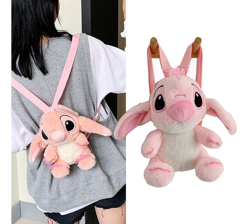 Mochila De Peluche Disney Stitch, Bonita Figura De Anime