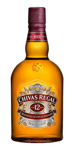 Whisky Chivas Regal 12 Años 1l - Gobar®