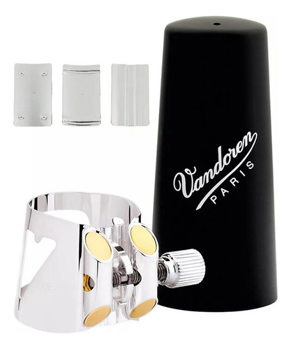 Abrazadera Vandoren Lc02p Optimum Clarinete Mib Piccolo Color Plateado
