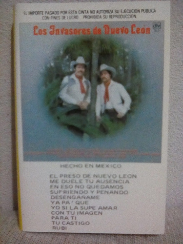 Los Invasores De N.l. - El Preso De Nuevo León (original)