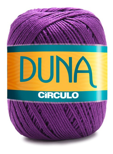 Linha Duna 100g Círculo Crochê Souplats Cor 6313 - Amora