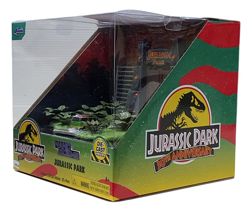 Diorama Jurassic Park Parque Dinossauros Nano Scene Jada