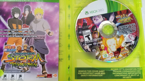 Naruto Shippuden: Ultimate Ninja Storm Revolution 360 Físico (Usado)