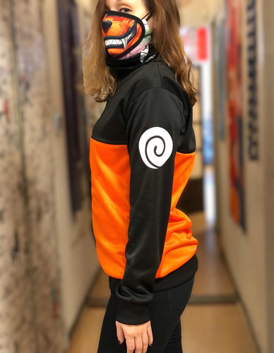 Imagen 3 de 10 de Campera Naruto Uzumaki Cosplay Unisex Gastovic Anime Store