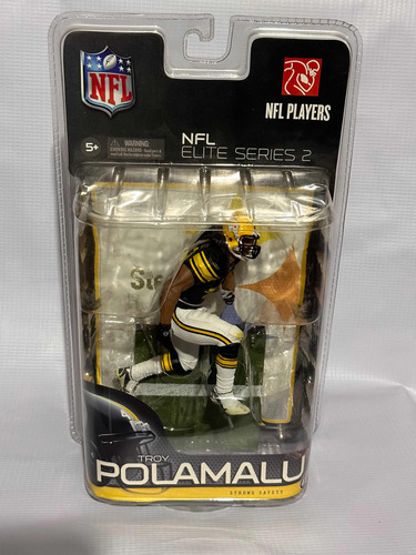 Troy Polamalu Nfl Mcfarlane Pittsburgh Steelers Serie Elite