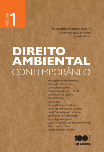 Direito ambiental contemporâneo - 1ª edição de 2015, de Mamede, Alex Jordan soares. Editora Saraiva Educação S. A., capa mole em português, 2015