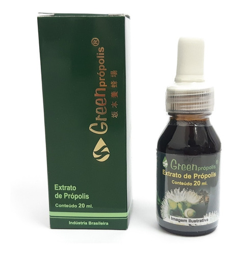 01 Extrato De Própolis Verde 11% 20ml - Greenprópolis