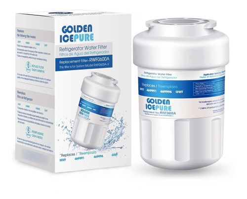 Golden Icepure Mwf Repuesto Ge Smartwater Mwfa, Mwfp, Gwf, G