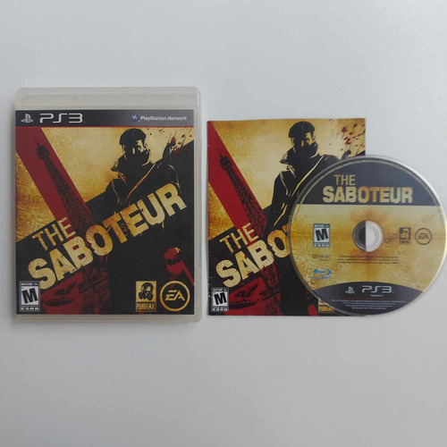 The Saboteur Ps3 Mídia Física Original Pronta Entrega + Nf