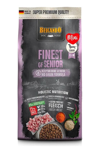 Alimento Grain Free Belcando Perro Finest Senior 4 Kgs