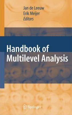 Handbook Of Multilevel Analysis - H. Goldstein