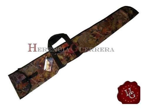 Imagen 3 de 7 de Funda Coihue Rifle Arma Larga 120cm S/mira S/acolchado Camo