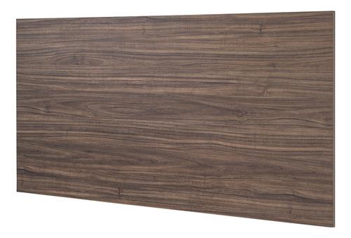 Cabecera Flotante Matrimonial Para Cama Diseño Moderno Color Nogal Británico