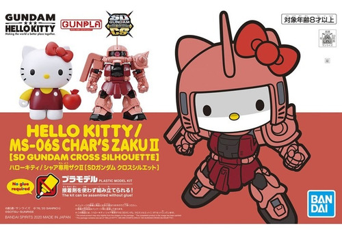 Bandai Hobby Gunpla: Mobile Gundam Hello Kitty Ms 06s Chars